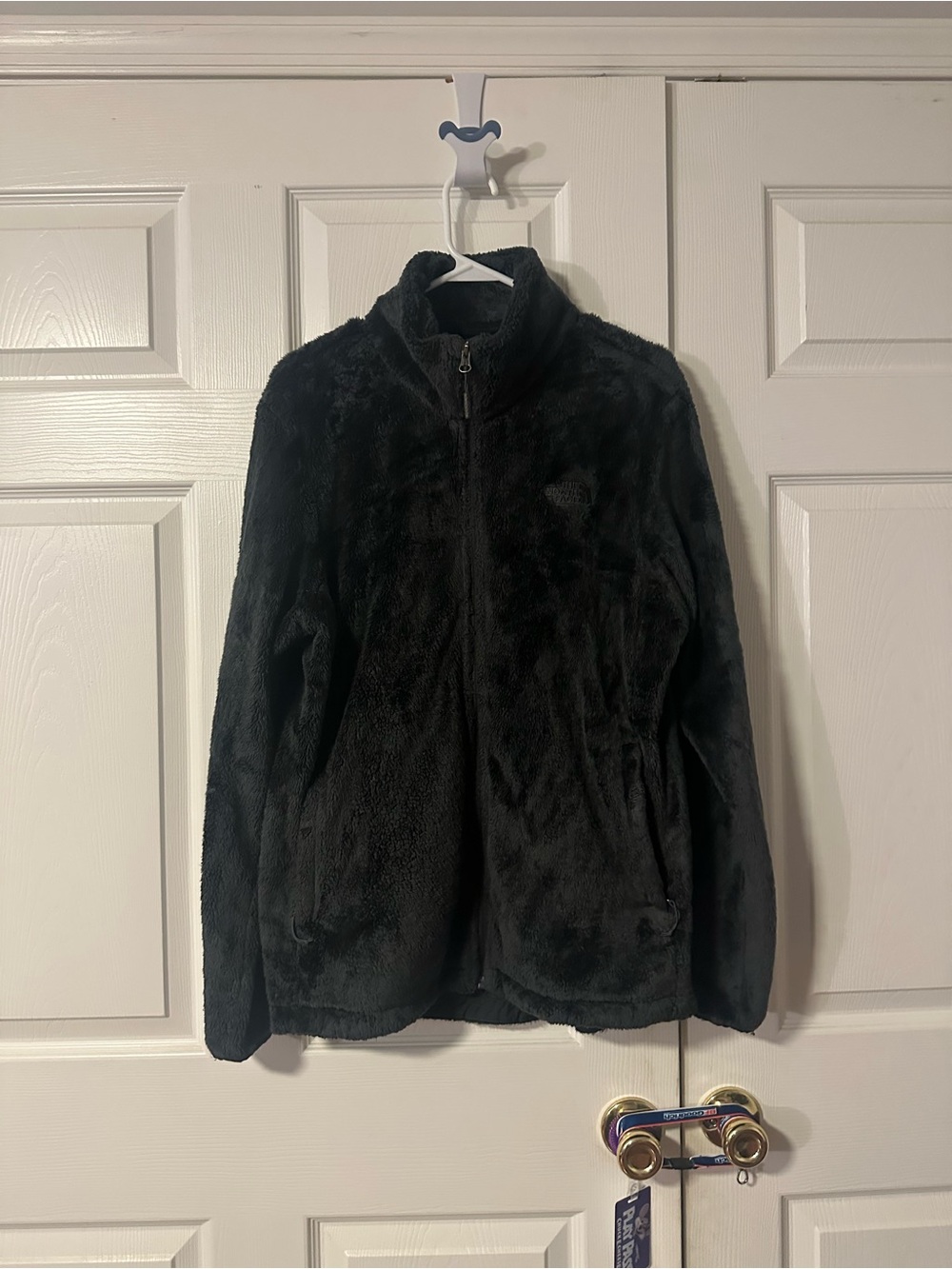 The North Face Osito Fleece Women's Jacket, Size XL - Black
